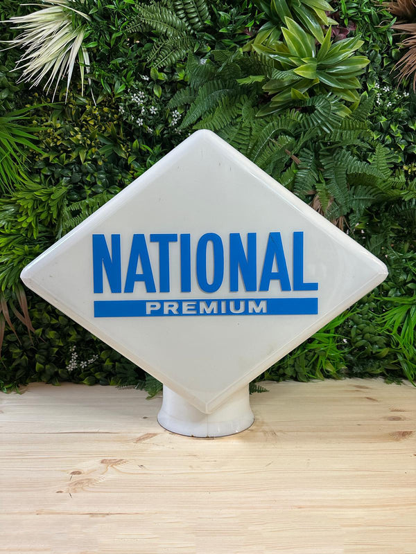 National Premium Glass Petrol Pump Globe