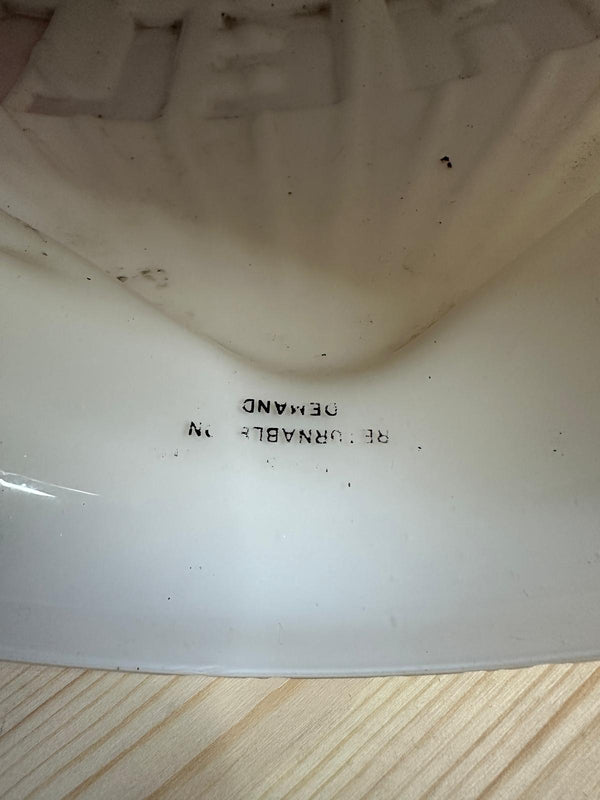 Shell Glass Petrol Pump Globe