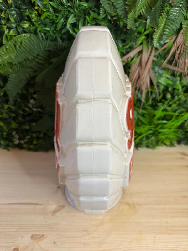 Economy Shell Glass Petrol Pump Globe