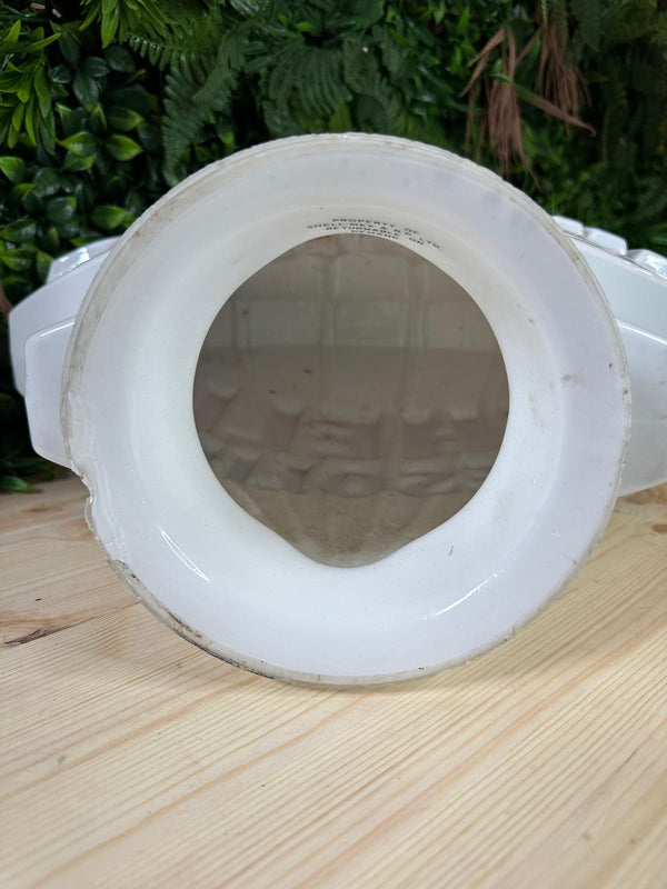 Shell Diesoline Glass Petrol Pump Globe