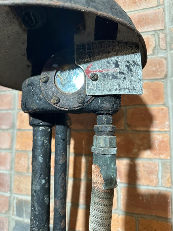 Bowser 1920s Petrol Pump with Glass Globe
