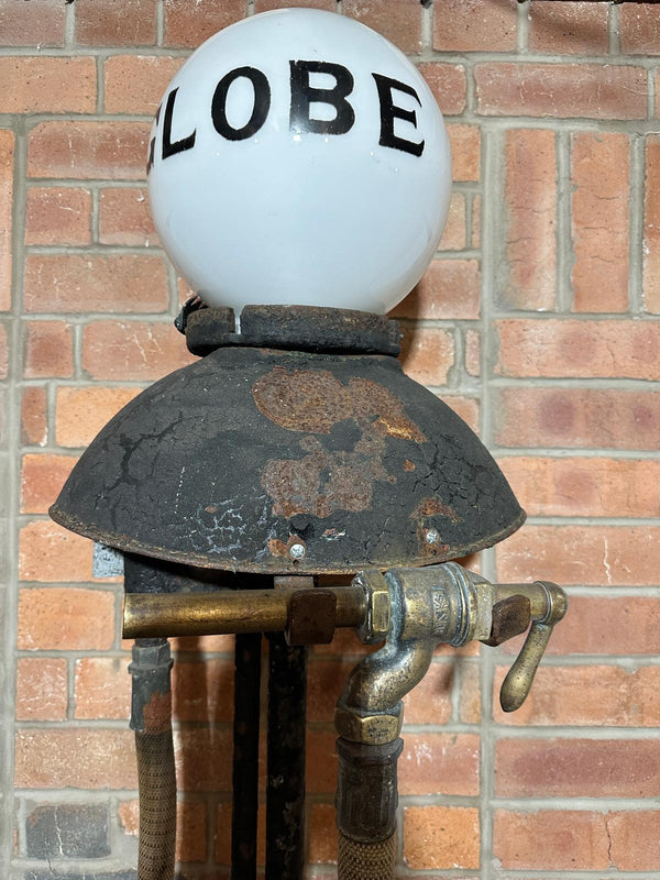 Bowser 1920s Petrol Pump with Glass Globe