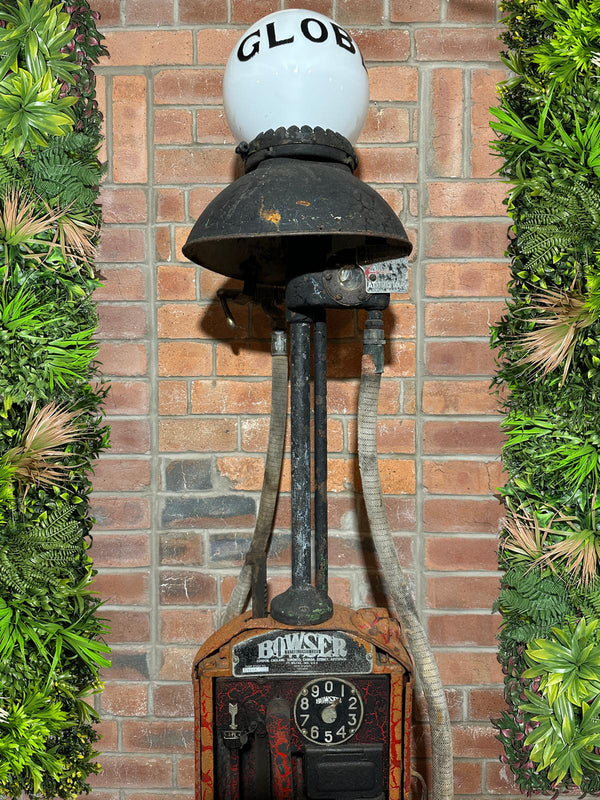 Bowser 1920s Petrol Pump with Glass Globe