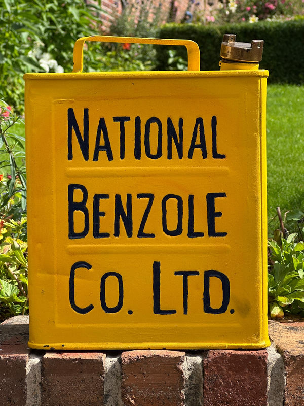 National Benzole 2 Gallon Petrol Can