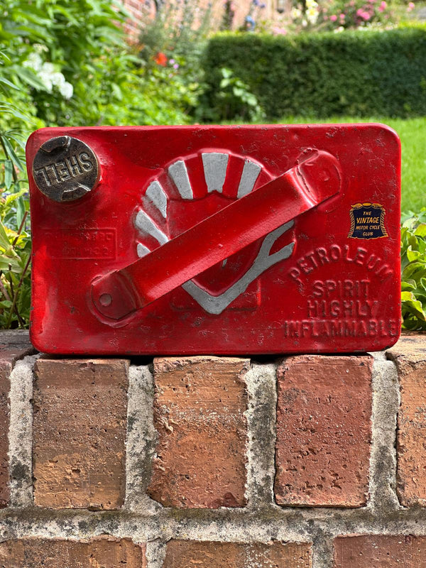 Shell Motor Spirit 2 Gallon Petrol Can